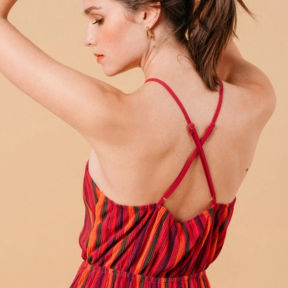 NWT Grace & Mila Meredith Textuted Multi Colored Maxi Dress Medium - Picture 4 of 11